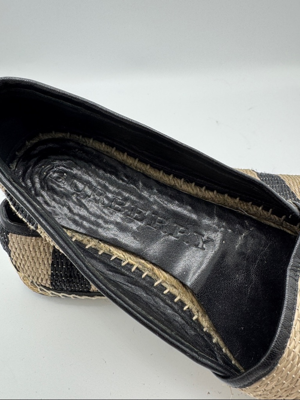 Burberry Hodgeson Espadrille Flats - Picture 6 of 6